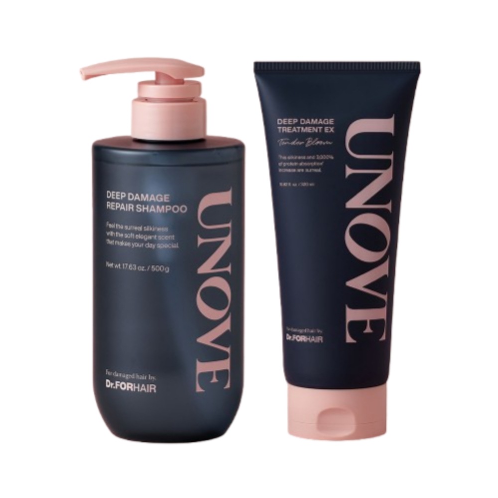 ディープダメージ リペアデュオシャンプー500g+トリートメントEX 大容量320ml