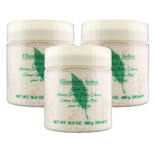 グリーンティー ハニードロップ ボディクリーム 500ml3個セット[1387/0530/2194] 宅配無料
