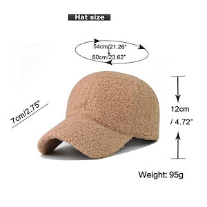 ボアキャップ レディースメンズ ユニセックス 野球帽 裏地付き もこもこふわふわ 防寒 暖かい 韓国ファッション カジュアル