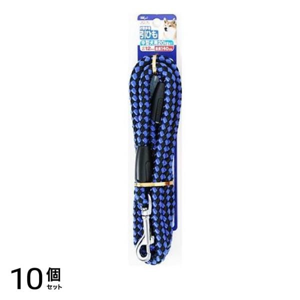 Dai-Suki(ダイスキ) ペットプラスリード 12 1個入 (青×黒) 10個セット
