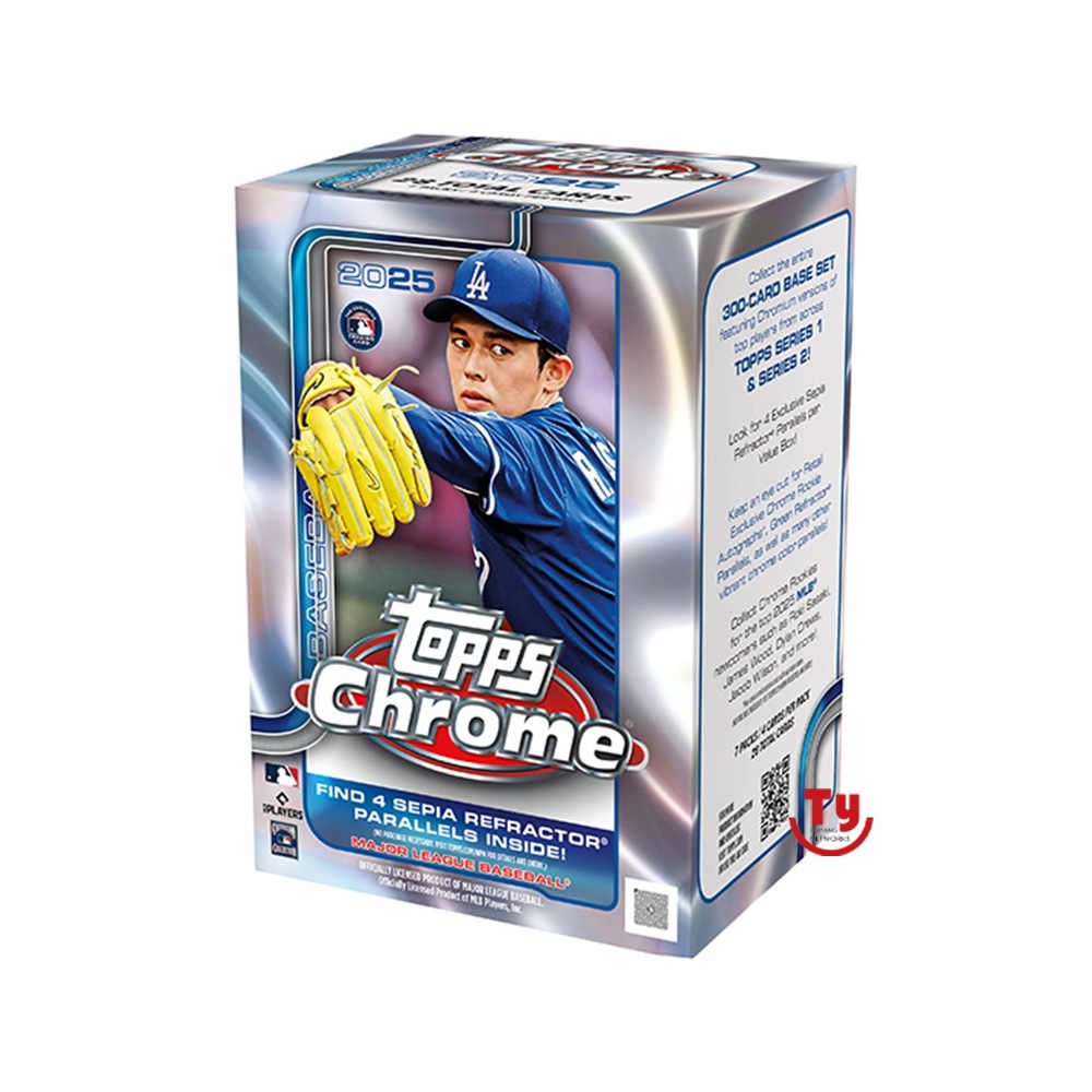 2025 Topps Chrome Baseball Value Box