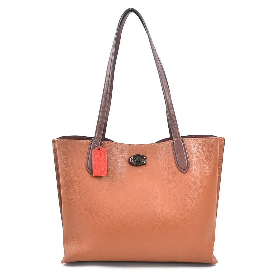 コーチ COACH ショルダーバッグ レザー ブラウン レディース r10538a