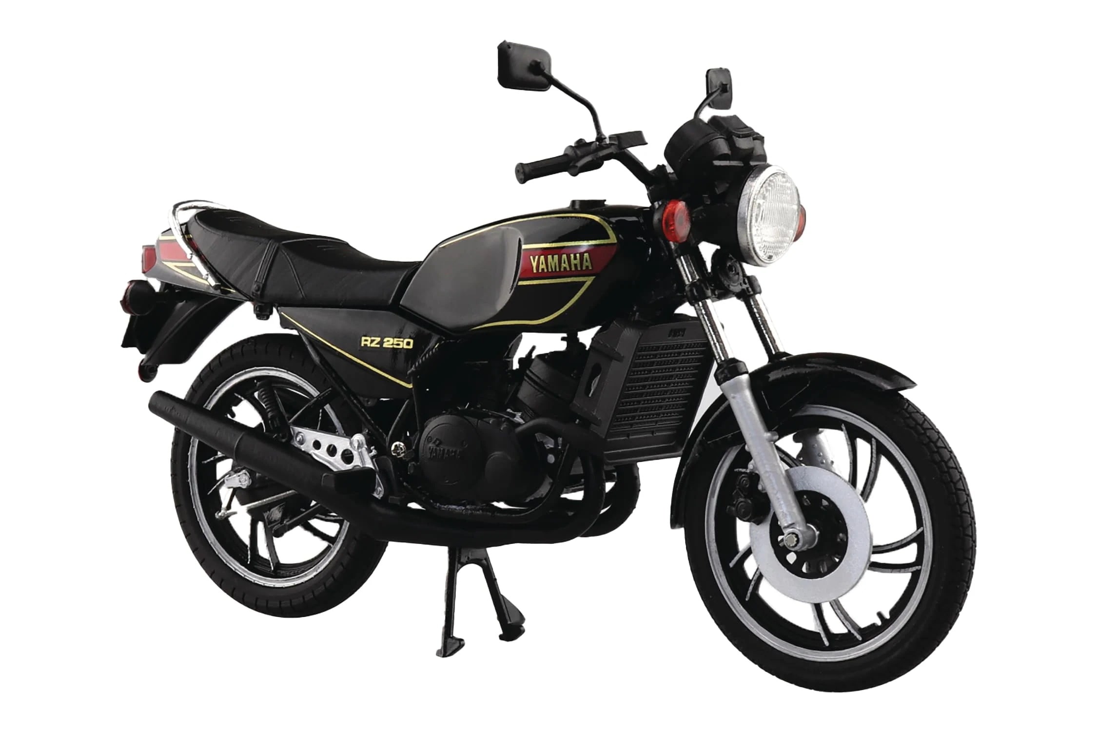 青島文化教材社スカイネット 1/12 完成品バイク RZ250 ブラック