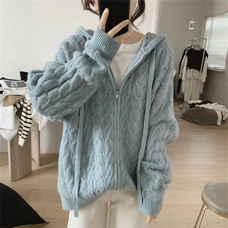 ニットトップス 　セーター カジュアル　ゆったり　アウター　春秋今っぽシアーシャツ カーディガン ベーシックニット カシミヤタッチ ベーシックニット カーディガン