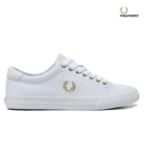 （FRED PERRY）22FW 男女共用スニーカー アンダースピン レザー(SFPU2234343-200)