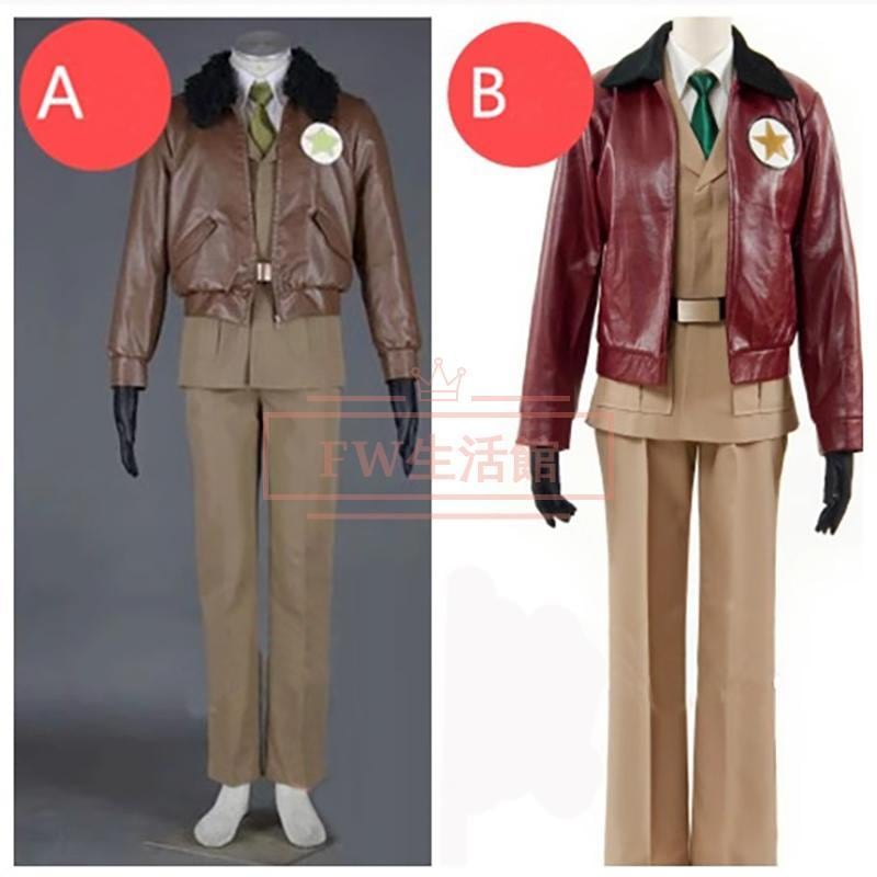 【新品開催 即納】ヘタリア Axis Powers アメリカ軍服USA 米軍 コスプレ衣装 演出服 アニメ ゲーム ハロウィン cosplay 変装