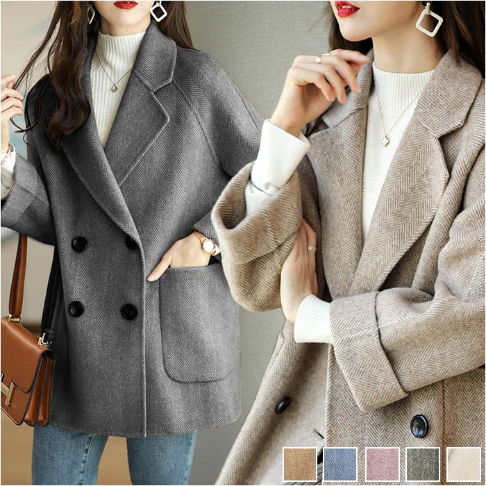 ショートコート レディース 通販 アウター コート ジャケット ショートコート ショート丈 暖かい 羽織り かわいい 可愛い 長袖 無地 シンプル カジュアル お出かけ お出掛け 通勤 通学 レディー