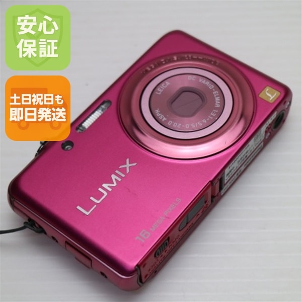 美品 DMC-FH7 パッションピンク Panasonic LUMIX デジカメ 87