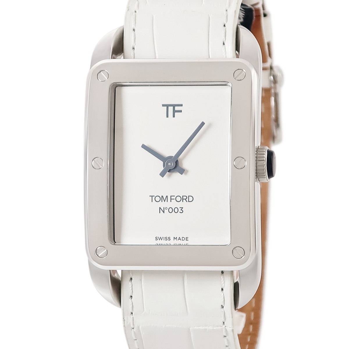 N.003 ポリッシュドSS ホワイトダイアル TF0120244379 クオーツ メンズ 未使用 白 3年保証