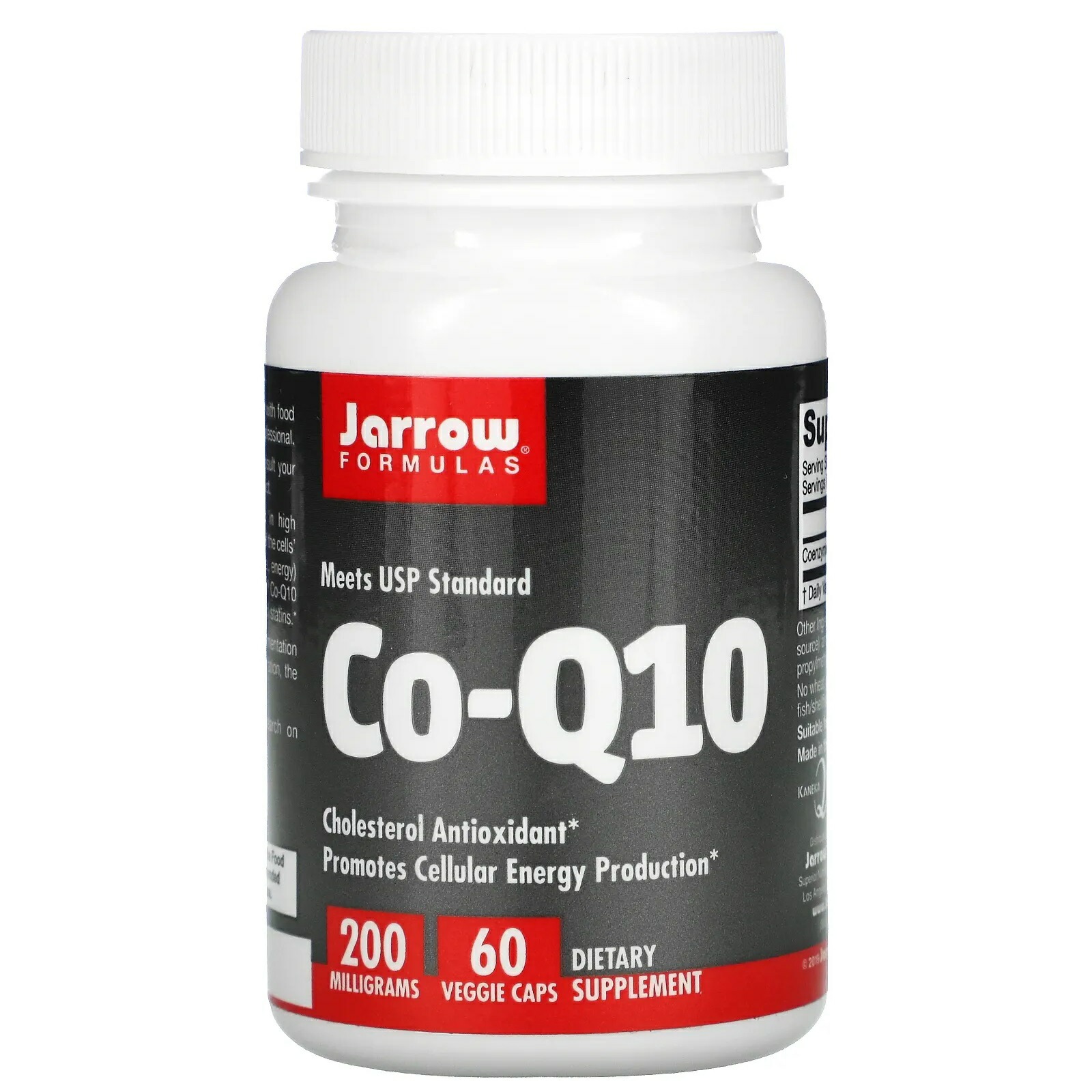 JARROW社　コエンザイムQ10 (CoQ10)　200mg　60カプセル