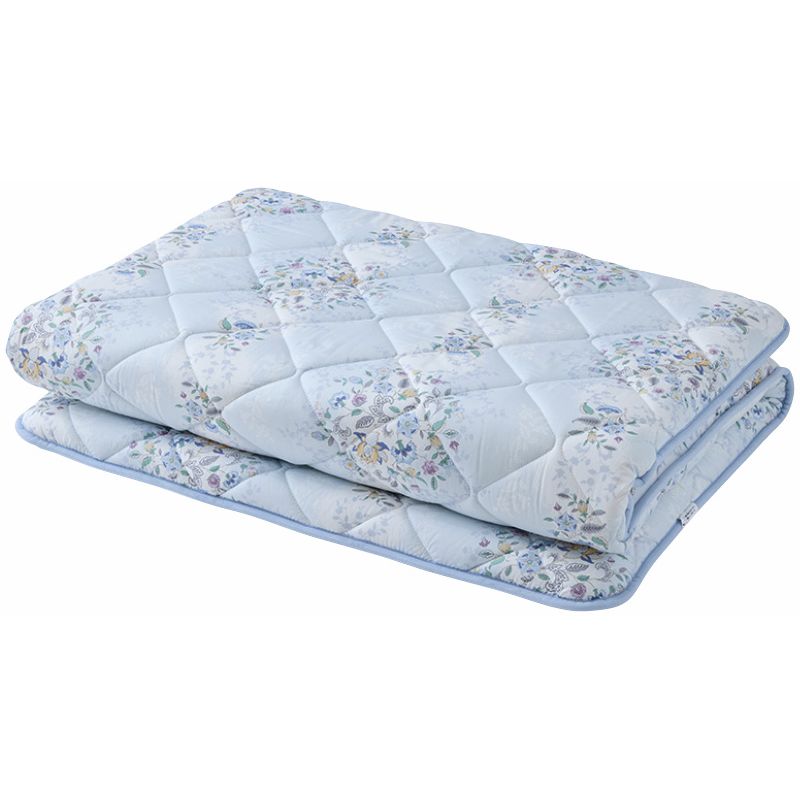 固綿入り敷ふとん ブルー