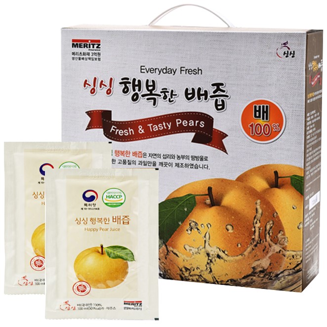 （TF021）サクサク幸せ梨汁/韓国発送