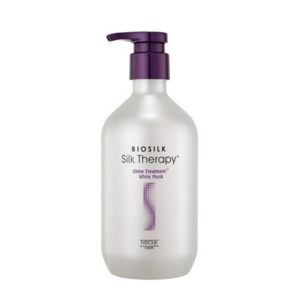 シルクセラピーシャイン ダメージヘア用トリートメントプラス ホワイトムスク500mlx4