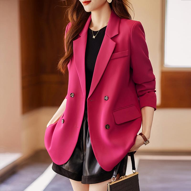 テーラード ジャケット レディース 女性用 ブレザー パンツスーツ 春秋 エレガント おしゃれ スタイリッシュ アーバン 通勤 オフィスワーク ショッピング 入学式 タウンユース