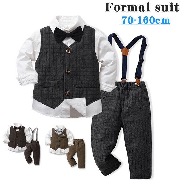 男の子 フォーマル 子供服 ベビースーツ 入園式 紳士風 男の子スーツ 子供 フォーマル タキシード