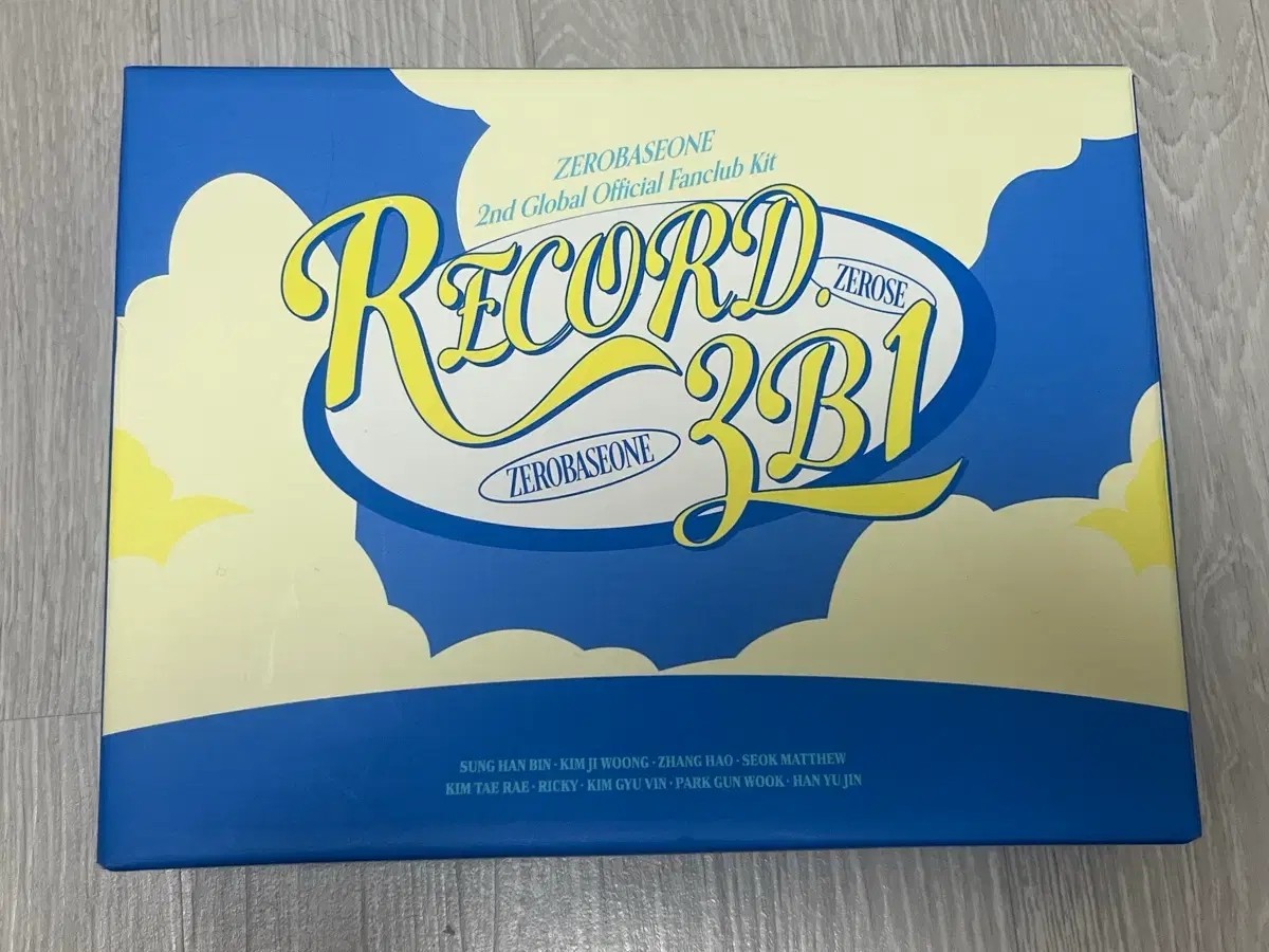 [開封済み] ZEROBASEONE ZB1 FC 2期 キット membership kit fanclub kit FC ZEROSE