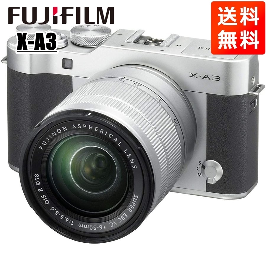X-A3 16-50mm レンズキット ブラック ミラーレス一眼 カメラ 中古