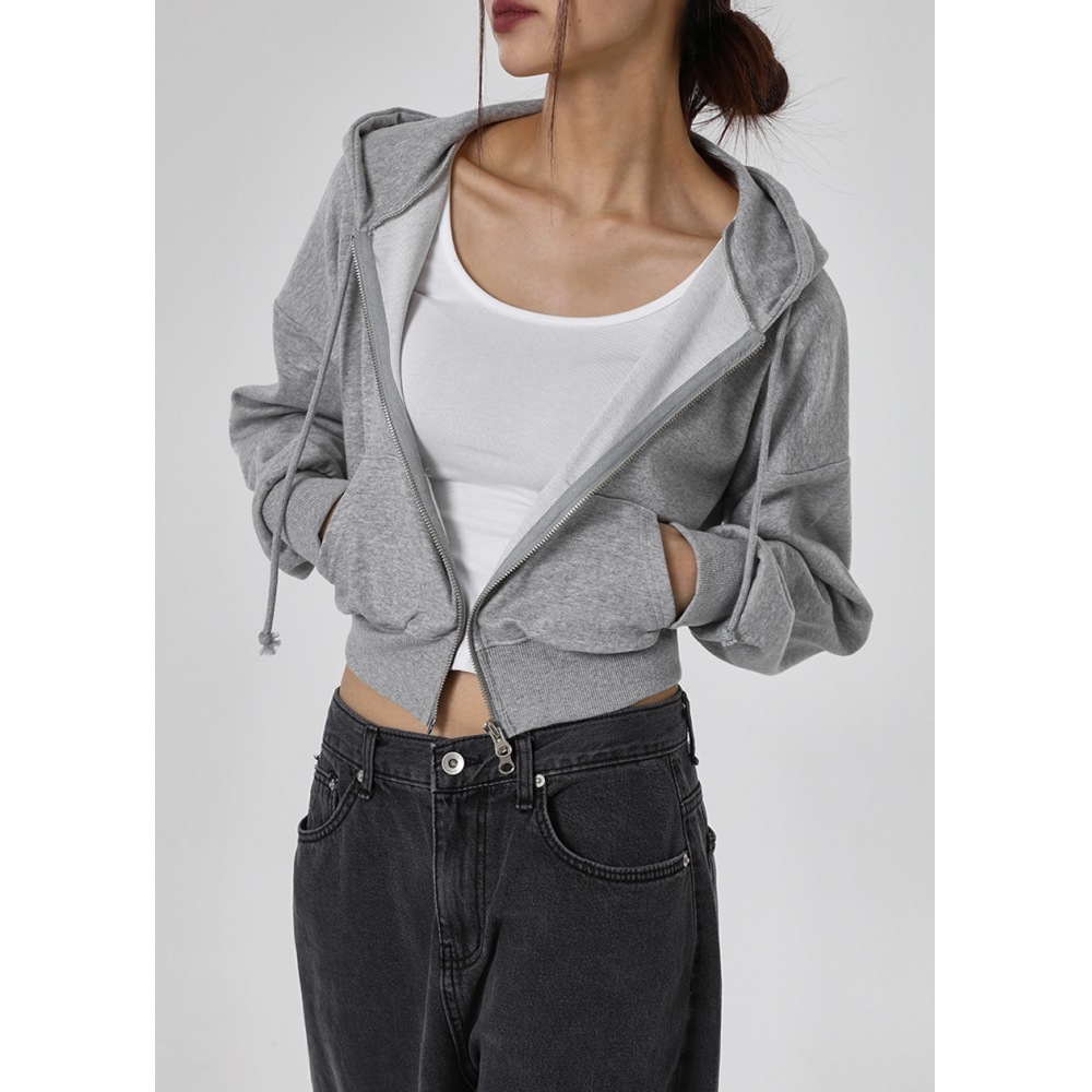 ブラックアップ [10,000部販売] [MADE] メロットツーウェイパーカージップアップ