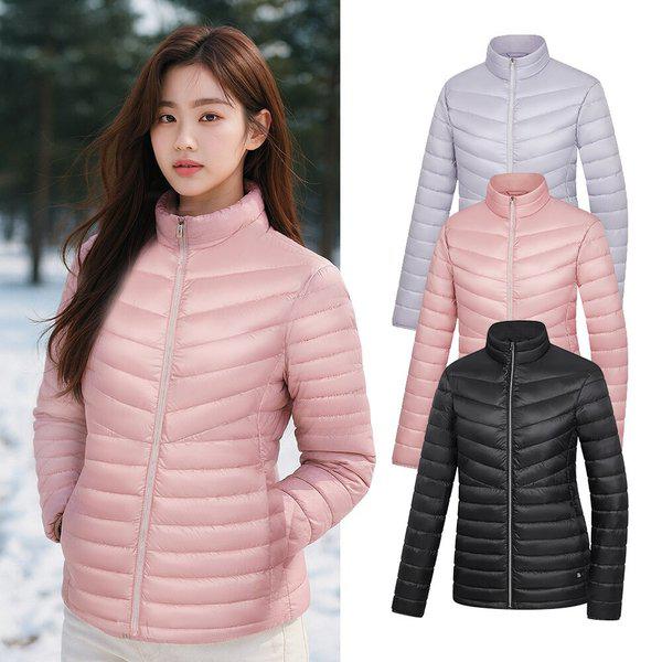女性用冬ウェルロン光沢軽量登山パディングジャケットKSC678TJ5W