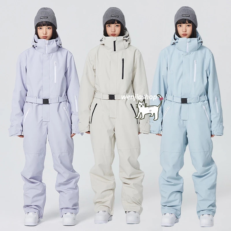 （1～3日で出荷）スノーボードウェア つなぎ 上下セット メンズ レディース 男女兼用 2023 2024新作 パンツ ジャケット スノボウェア スノーウェア スキーウェア スノボーウェア 韓国風 防