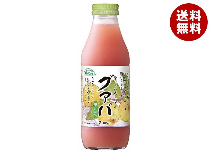 マルカイ 順造選 グァバ 500ml瓶×12本入×(2ケース)