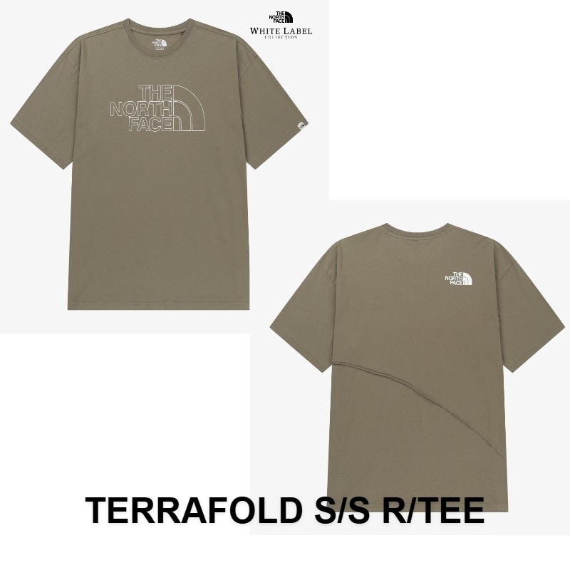 韓国正規品保証 関税負担なしNT7US02J TERRAFOLD S S R TEEイリー 基本 着装 男子 女子 人気 韓国 ファッション 男女共用 アウトドア