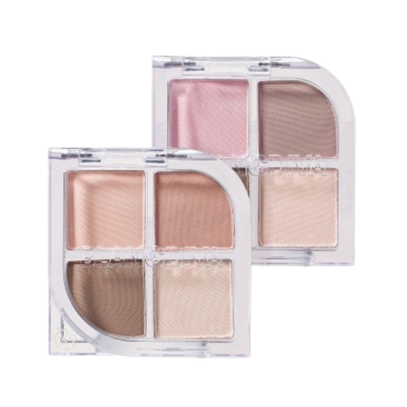 [新作]涙袋 クワッドパレット 2color #アイグラム クワッドパレット #01 cozy #02 hush