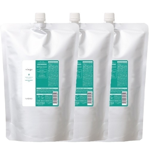 LebeL ルベル ヴィージェ viege トリートメントS ソフト リフィル 2500ml ヘアトリートメント 詰め替え リフィル 3個セット