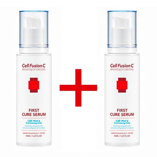 ポストアルファ ファースト キュアセラム 50ml+50ml(鎮静/弾力/保湿/栄養供給/活力/光彩/しわ防止)