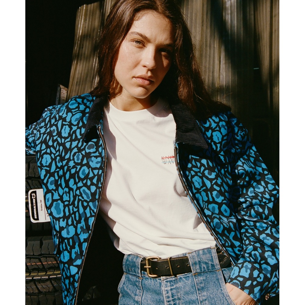 KNOW WAVE ブルーヒョウジャケット KNW002m(BLUE LEOPARD)