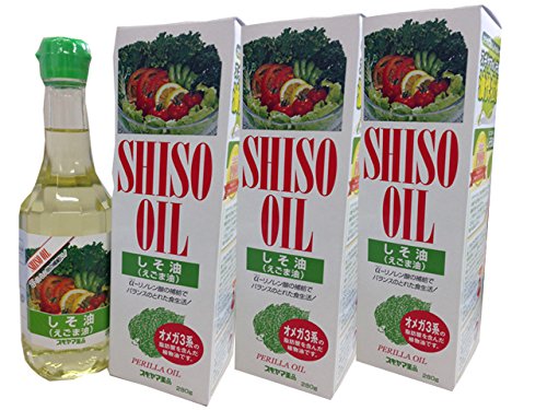 スギヤマ薬品　しそ油280g 3本セット