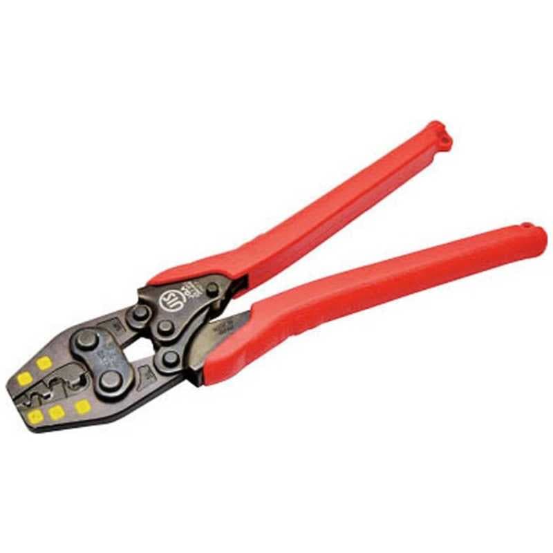 ツノダ　TTC 圧着工具 TP‐14 裸圧着端子スリーブ用　TP-14