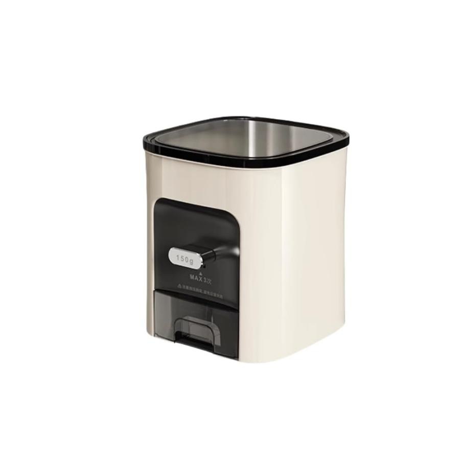 米びつ ライスストッカー 米櫃 こめびつ スリム ボタン押しタイプ 6kg 10kg お米収納 無洗米対応 ボタンを1回押すと（150gのお米が出力されます） 米びつケース