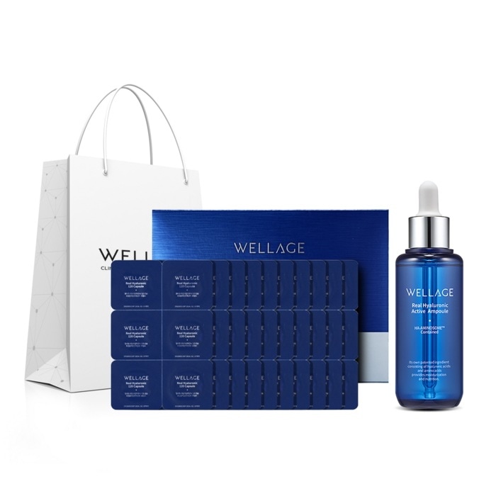 リアルヒアルロニック120カプセル60p+アクティブアンプル70ml+ショッピングバッグ