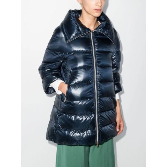 HERNO Women Jackets 12017Z PI0001DIC 9200 BLUE