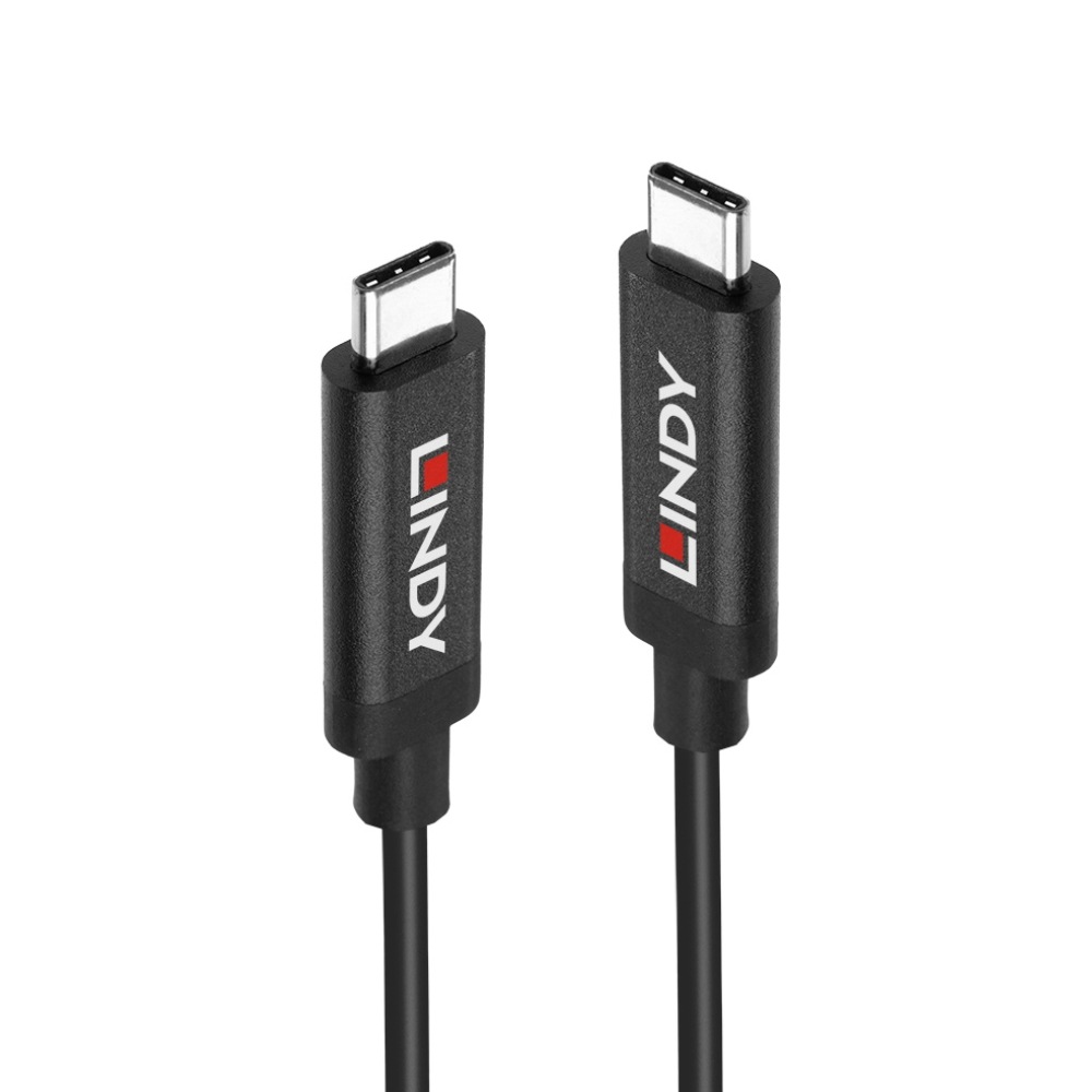【43348】 LINDY 3m USB3.2 Gen2 Type-Cアクティブケーブル