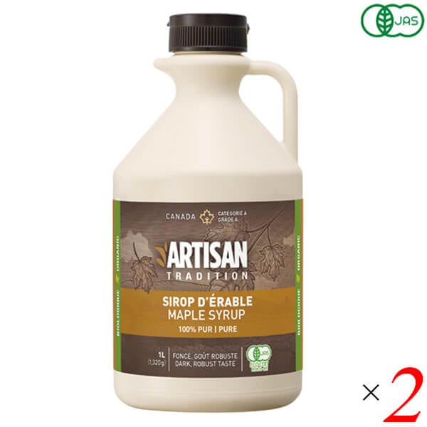 ミトク アーティザントラディションメープルシロップ 1320g(1L) 2本セット 8,479円