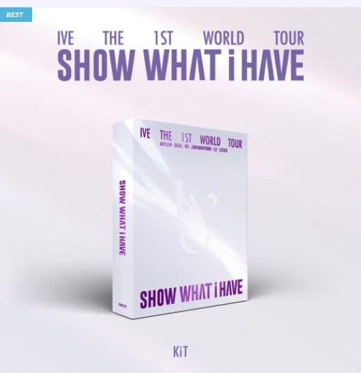 [未開封新品] 아이브 (IVE) - WORLD TOUR SHOW WHAT I HAVE KiT VIDEO
