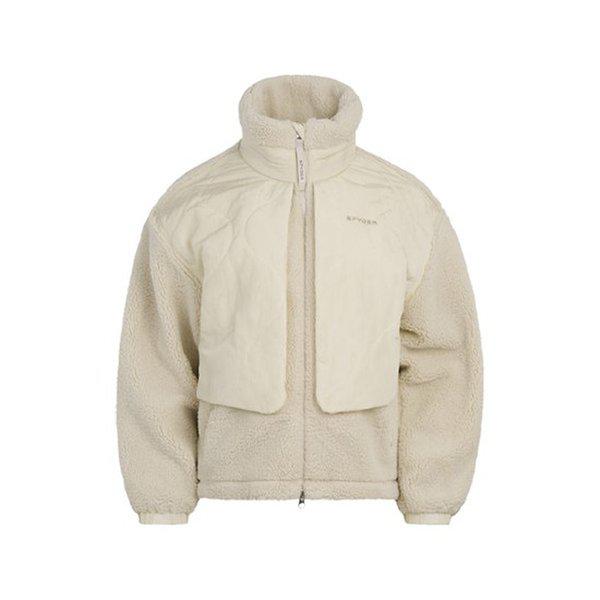 女性シェルパハイブリッドジャケットFM1SPJWCNJK353W-IVY