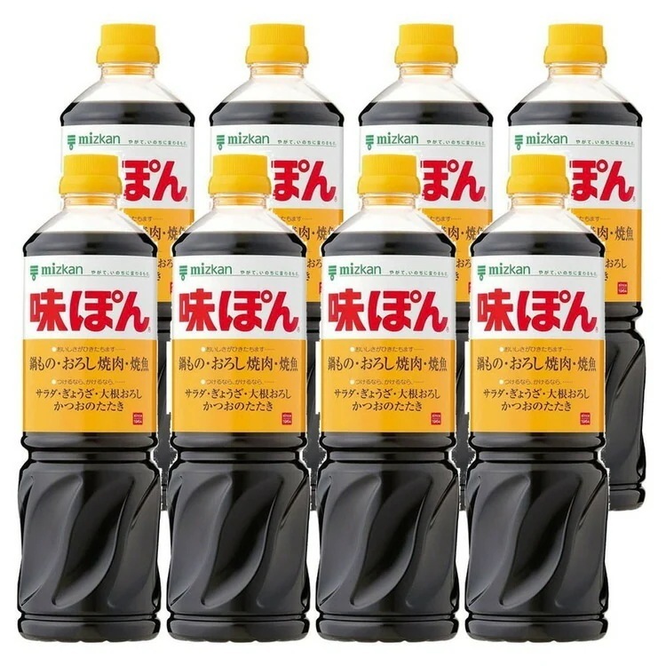 【8本】味ぽん 1L ミツカン (D) メガ割