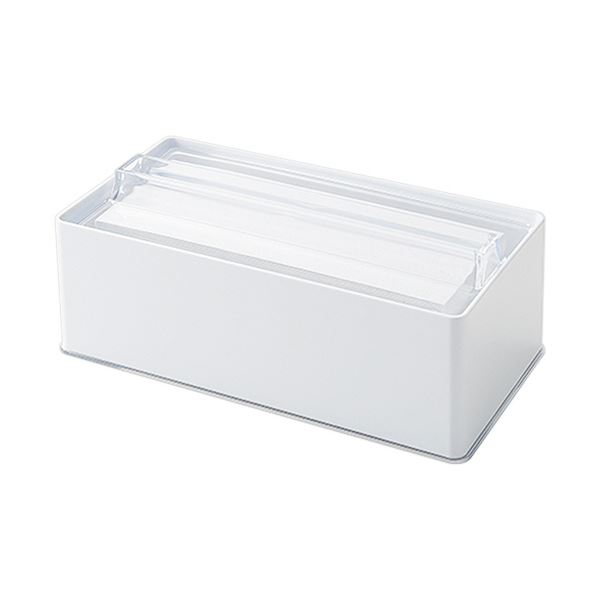 （まとめ）ペーパータオルホルダーH＆D ホワイト I-596 1個[x3セット]