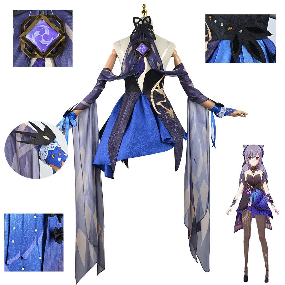 ユアンシンコス服刻印クリアc服スキンネオンスカートひらひらコスプレ女性コス服アニメ女性コス服コスプレ・変装・仮装