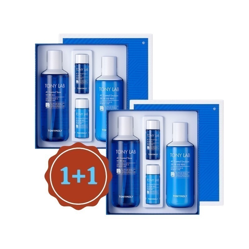 トニーラップACコントロール 2点セット 180ml 160ml 20ml 20ml (2個) 水分 & 栄養補給 皮脂調節 肌鎮静