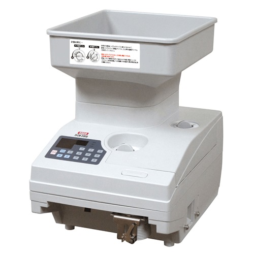 ダイト【DAITO】単一硬貨メダル計数機 大容量高速簡単シンプル DCM-2000【新500円硬貨併用対応】