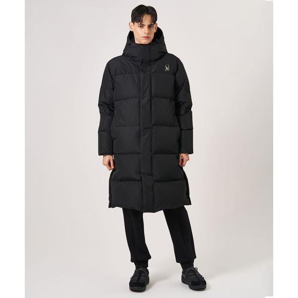 男性パフォーマンスベンチダウンロングパディングSPKWCNDJ208MBLK 3683357