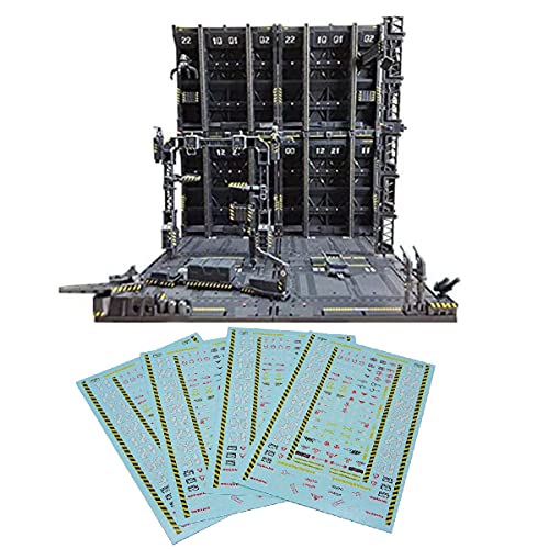 (UME-STAR) ガンプラ プラモデル ジオラマベース 格納庫 模型 展示 基地 戦艦 ドック