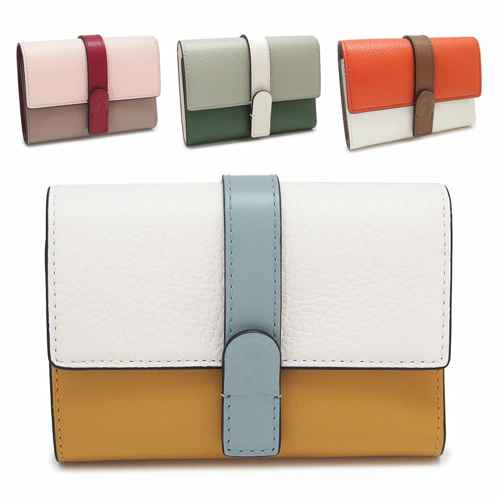 折財布 レディース グラツィア 三つ折り財布 コンパクト財布 M レザー マルチカラー WP00496 BX1588 2025年秋冬新作