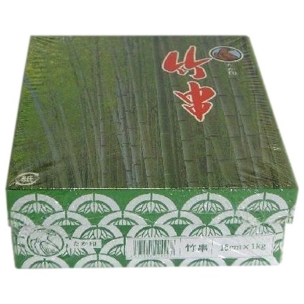 竹串　15ｃｍ　Ф2．5ｍｍ　1ｋｇ×18箱入【取り寄せ商品・代引き不可・沖縄北海道離島不可】