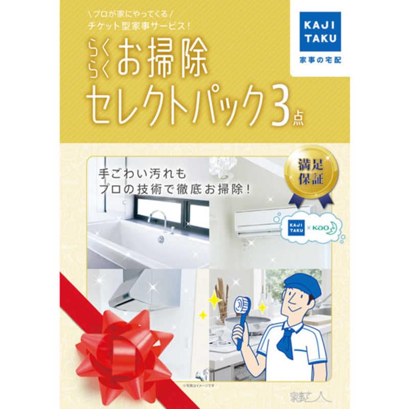 カジタク　らくらく お掃除セレクトパック 3点