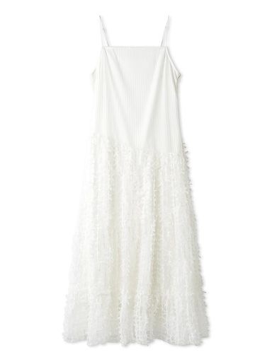 プリーツバリエキャミワンピ SWFO244080 レディース WHT